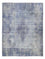 Vintage tæppe - 355 x 266 cm - mørkeblå