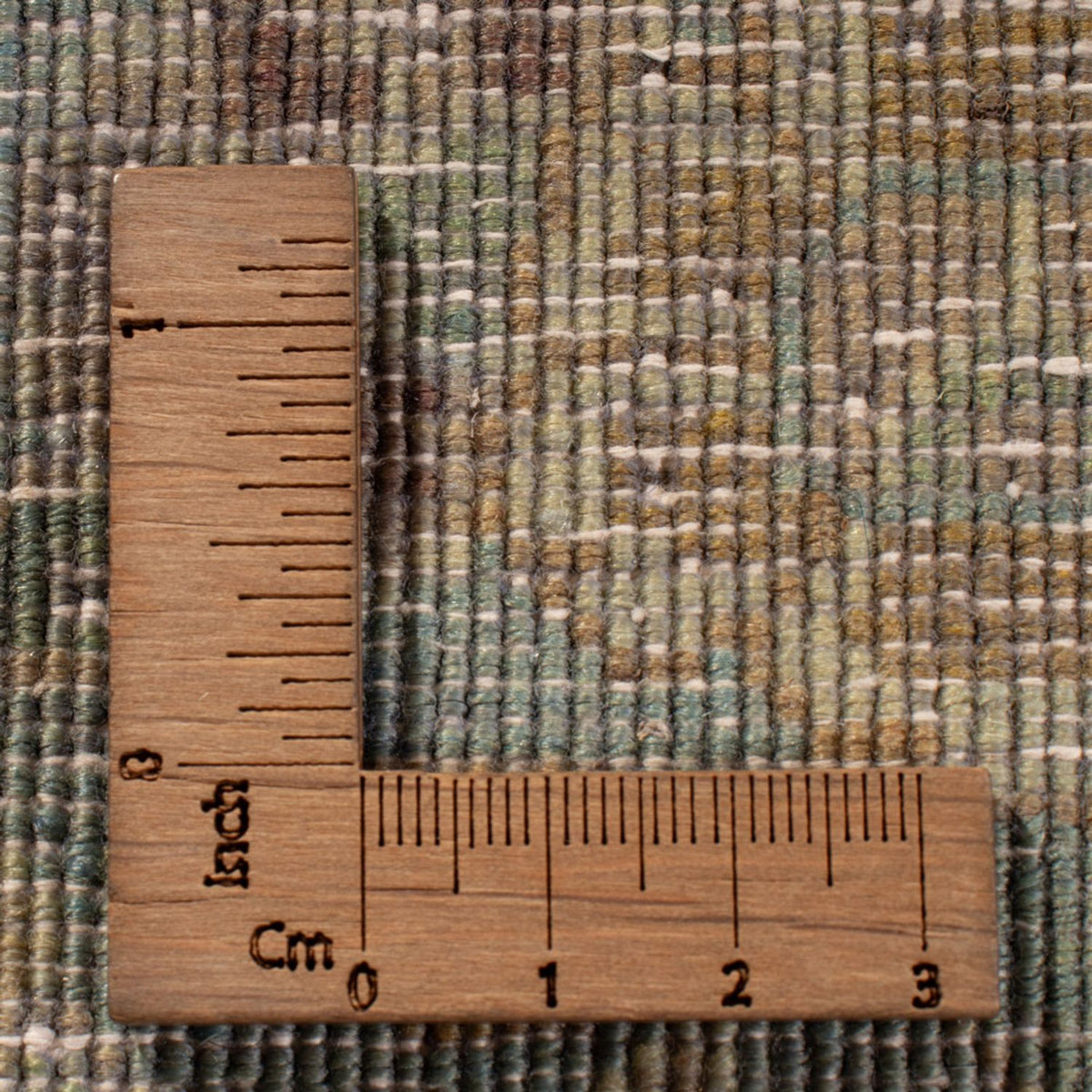 Vintage tæppe - 355 x 266 cm - mørkeblå