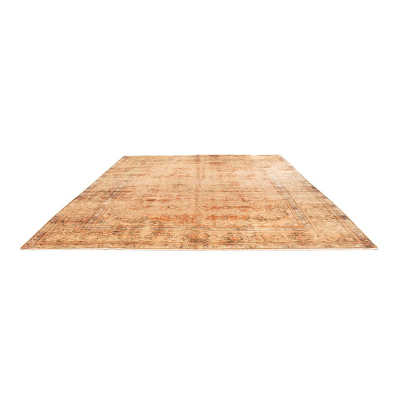 Vintage tæppe - 368 x 281 cm - mørk beige