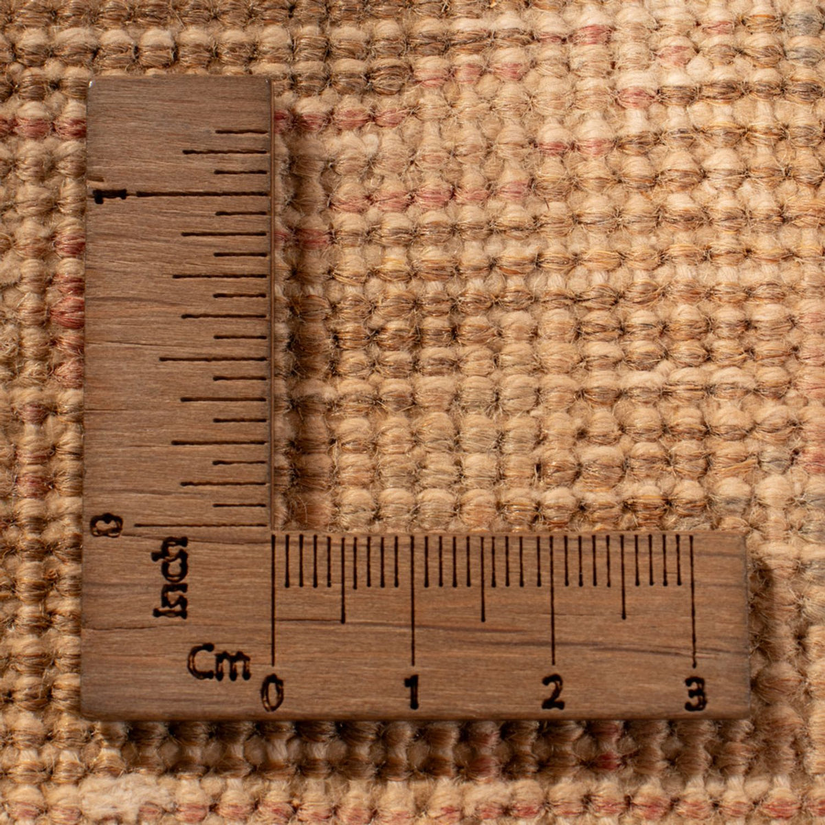 Vintage tæppe - 368 x 281 cm - mørk beige