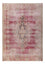 Vintage tæppe - 276 x 197 cm - lilla