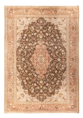 Vintage tæppe - 335 x 235 cm - mørk beige