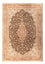 Vintage tæppe - 335 x 235 cm - mørk beige
