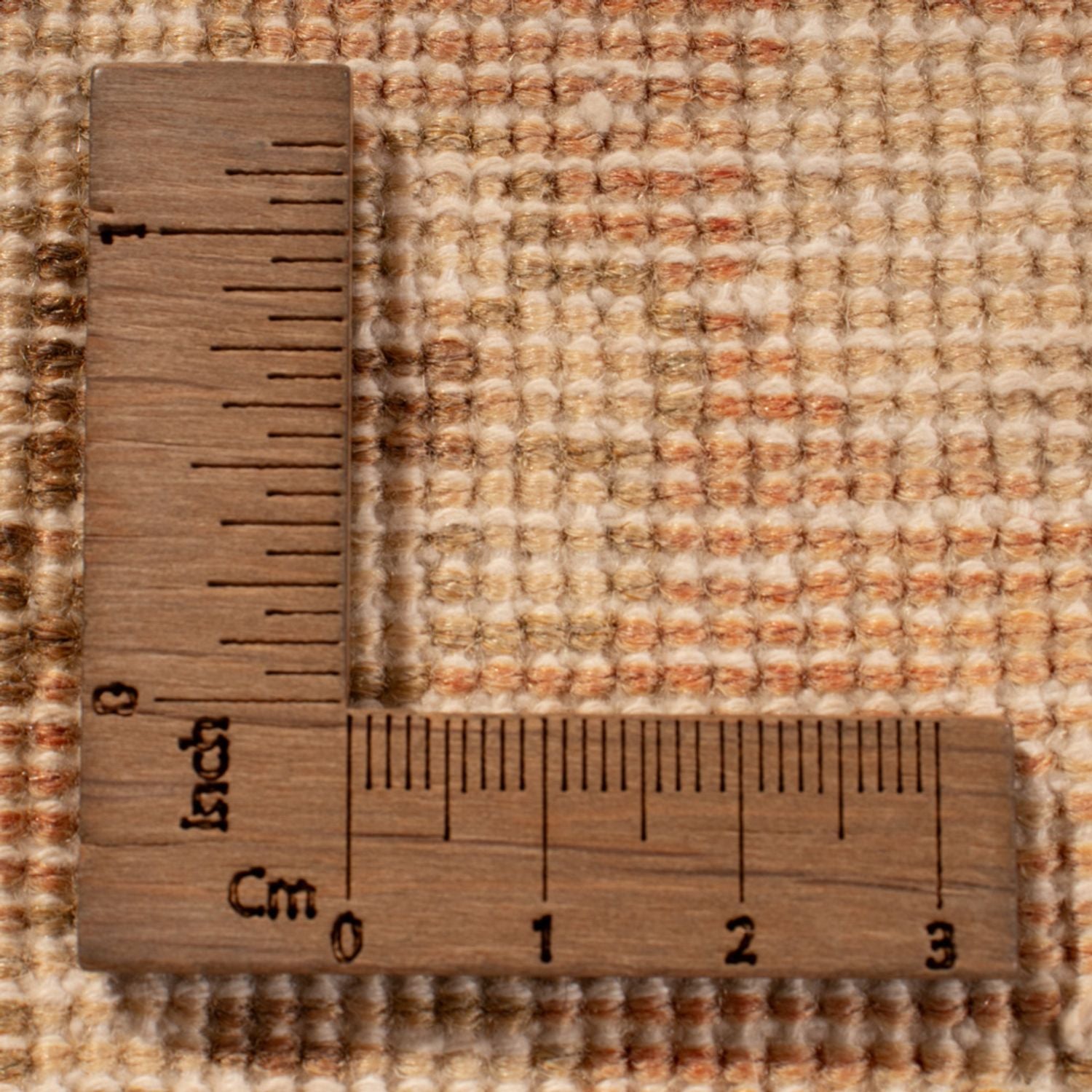 Vintage tæppe - 335 x 235 cm - mørk beige