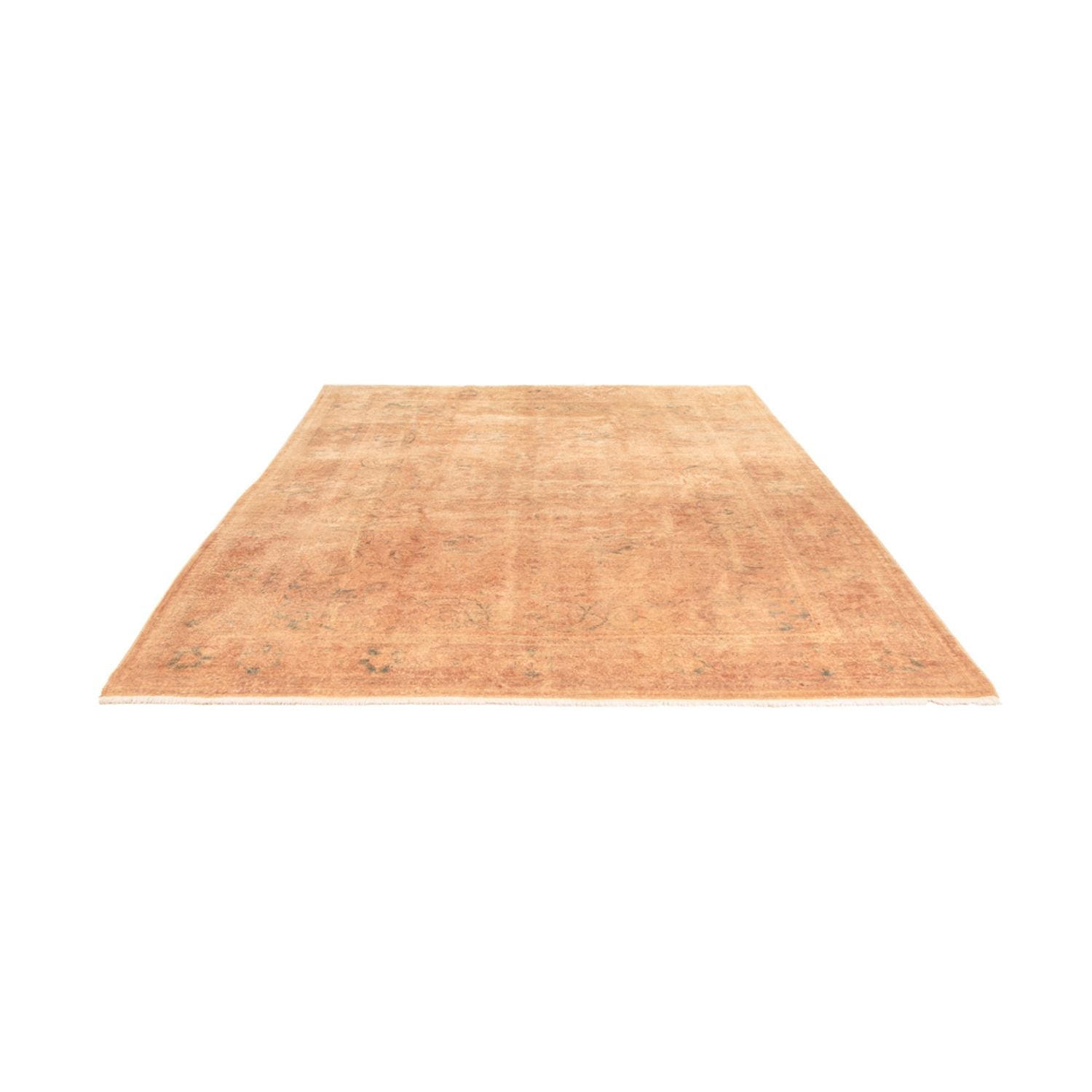 Vintage tæppe - 325 x 210 cm - mørk beige