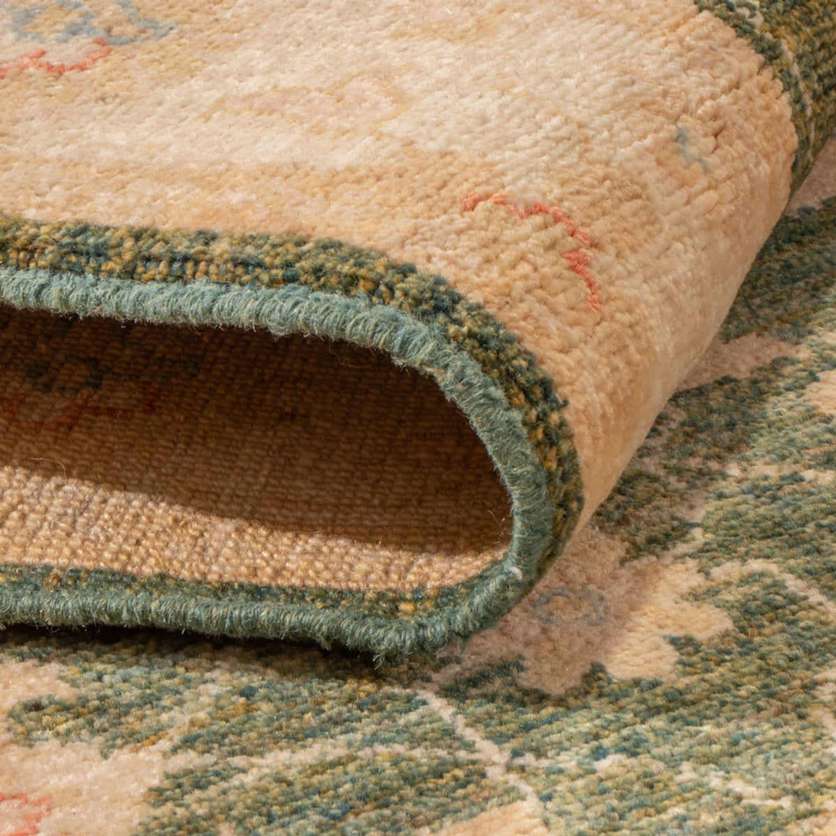 Løber Ziegler Carpet - 393 x 83 cm - olivengrøn