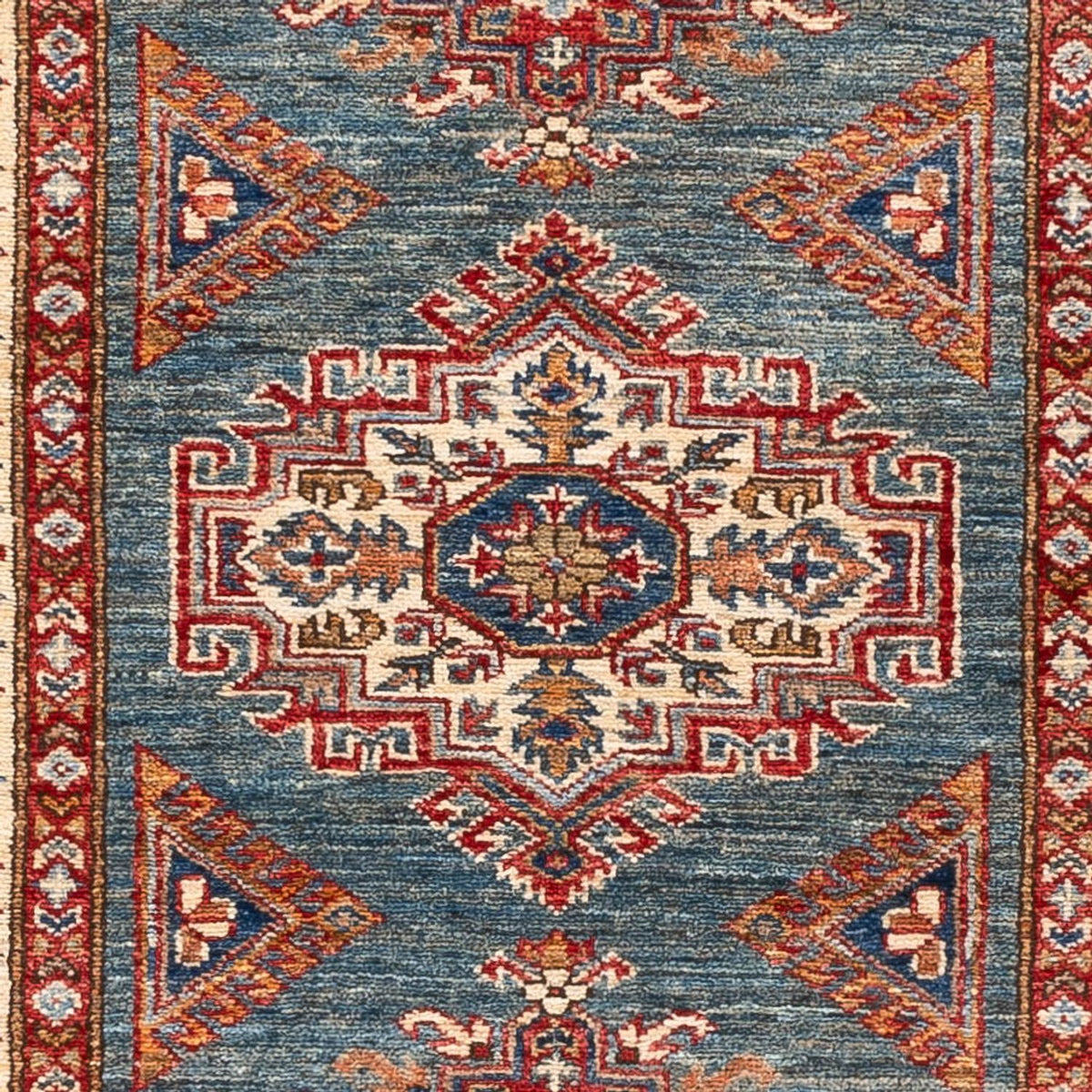 Løber Ziegler Carpet - Kazak - 245 x 79 cm - flerfarvet