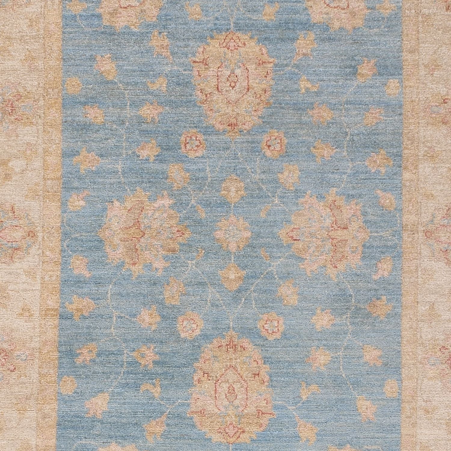 Løber Ziegler Carpet - 396 x 121 cm - lyseblå
