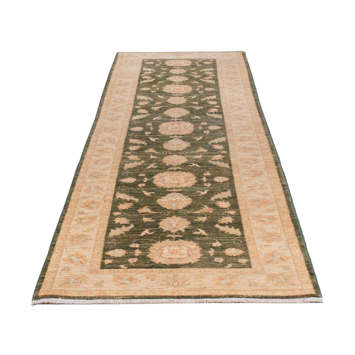 Løber Ziegler Carpet - 295 x 83 cm - olivengrøn