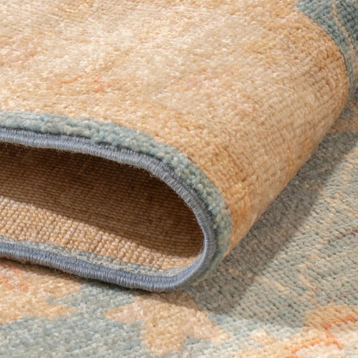 Løber Ziegler Carpet - 393 x 81 cm - lyseblå