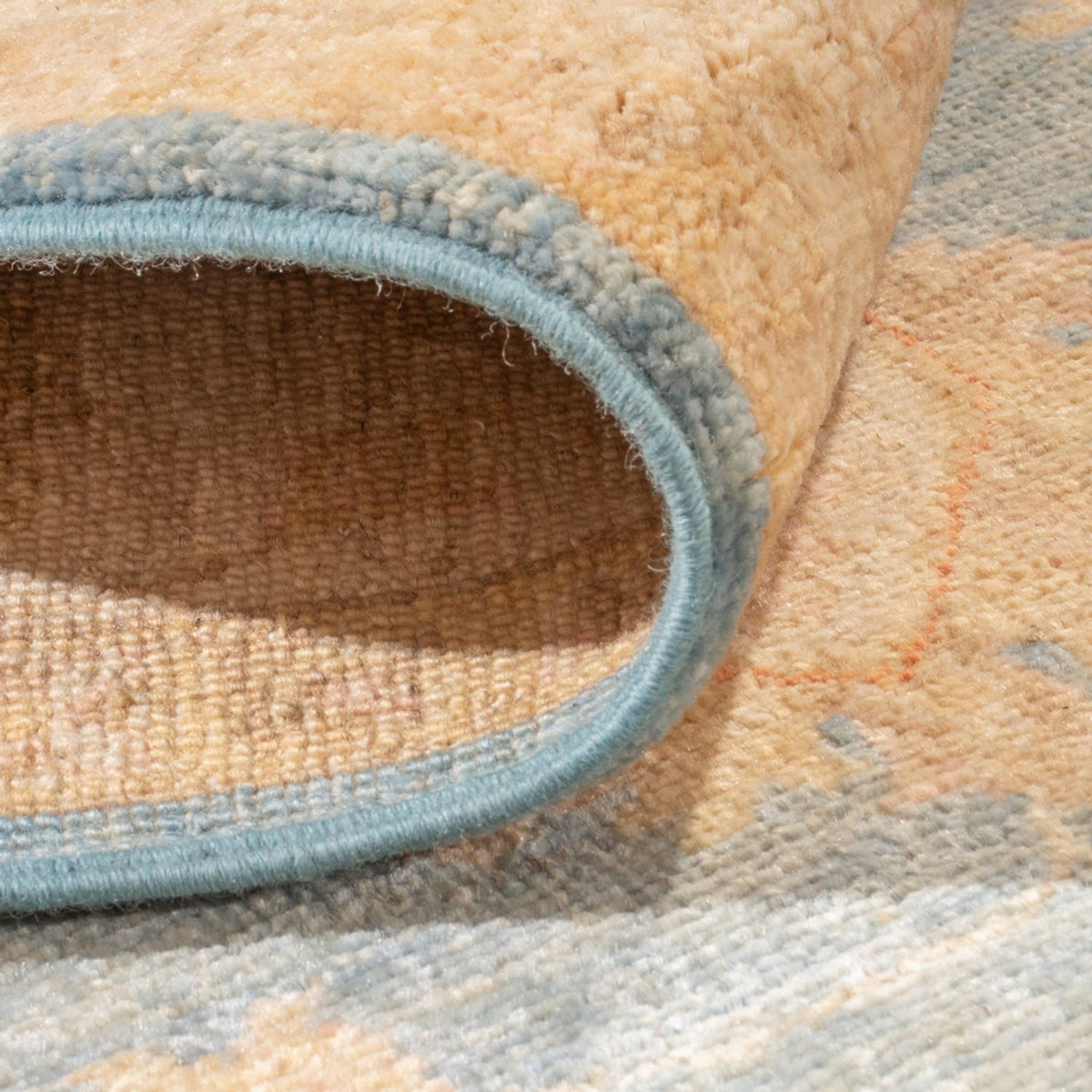 Løber Ziegler Carpet - 412 x 154 cm - lyseblå