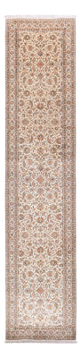Løber Silketæppe - Kashmir Silk - 444 x 94 cm - beige