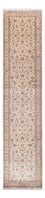 Løber Silketæppe - Kashmir Silk - 444 x 94 cm - beige