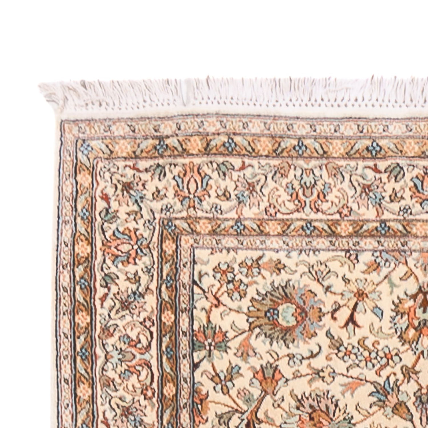 Kashmirsilke Tæppe 444x94cm - Orientalsk tæppe