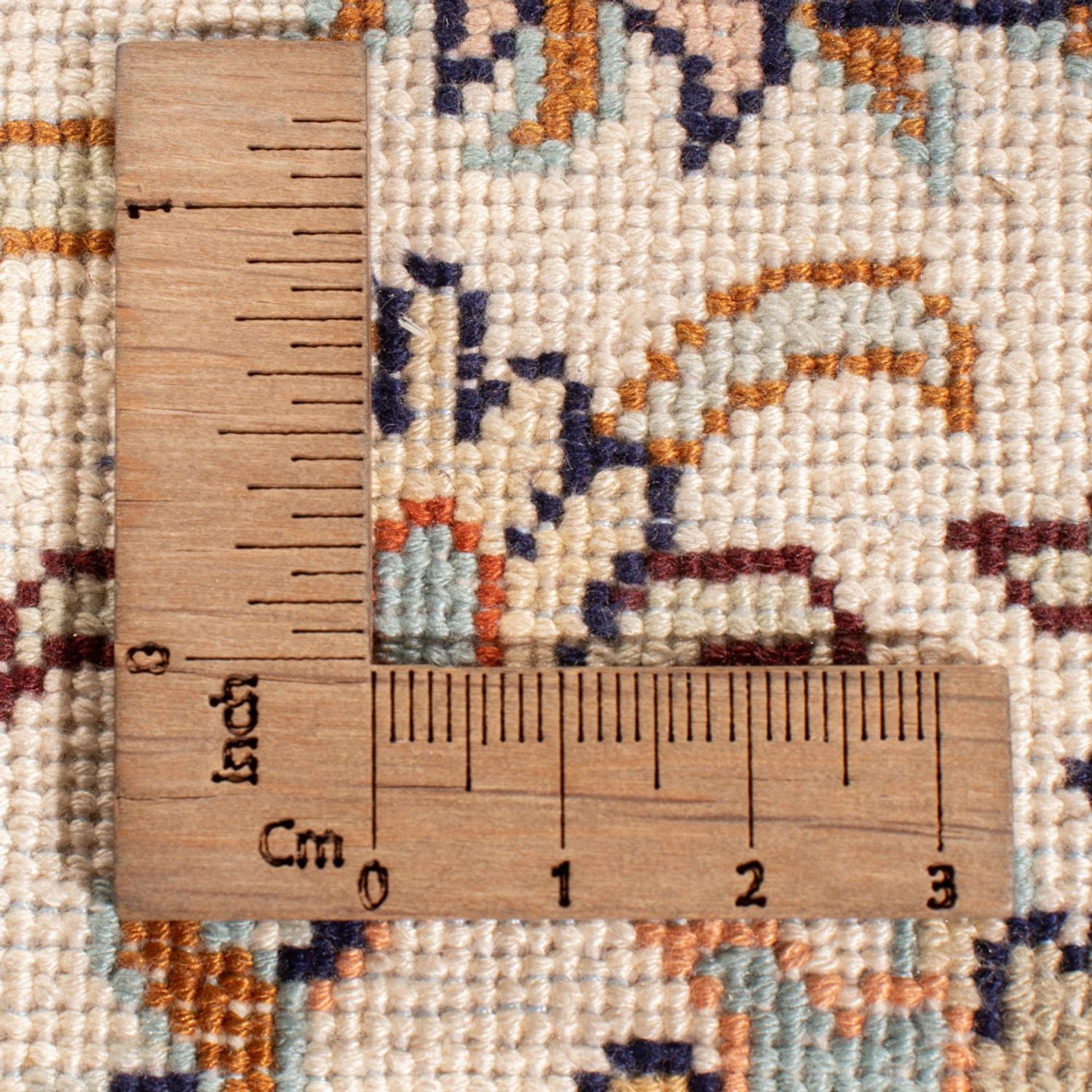 Løber Silketæppe - Kashmir Silk - 444 x 94 cm - beige