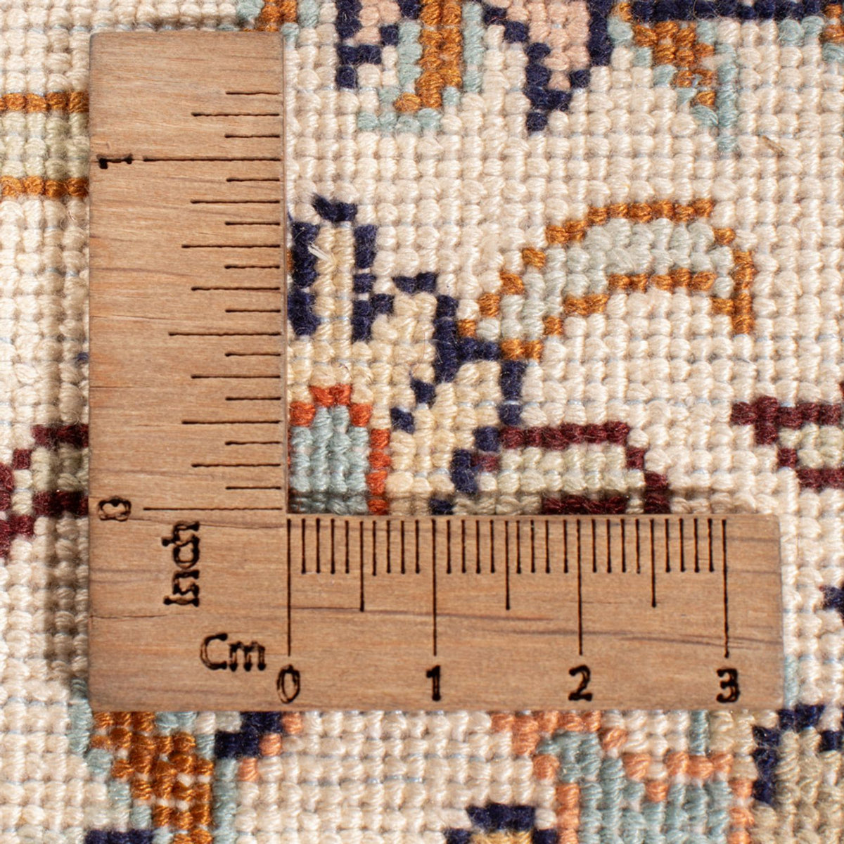 Løber Silketæppe - Kashmir Silk - 444 x 94 cm - beige