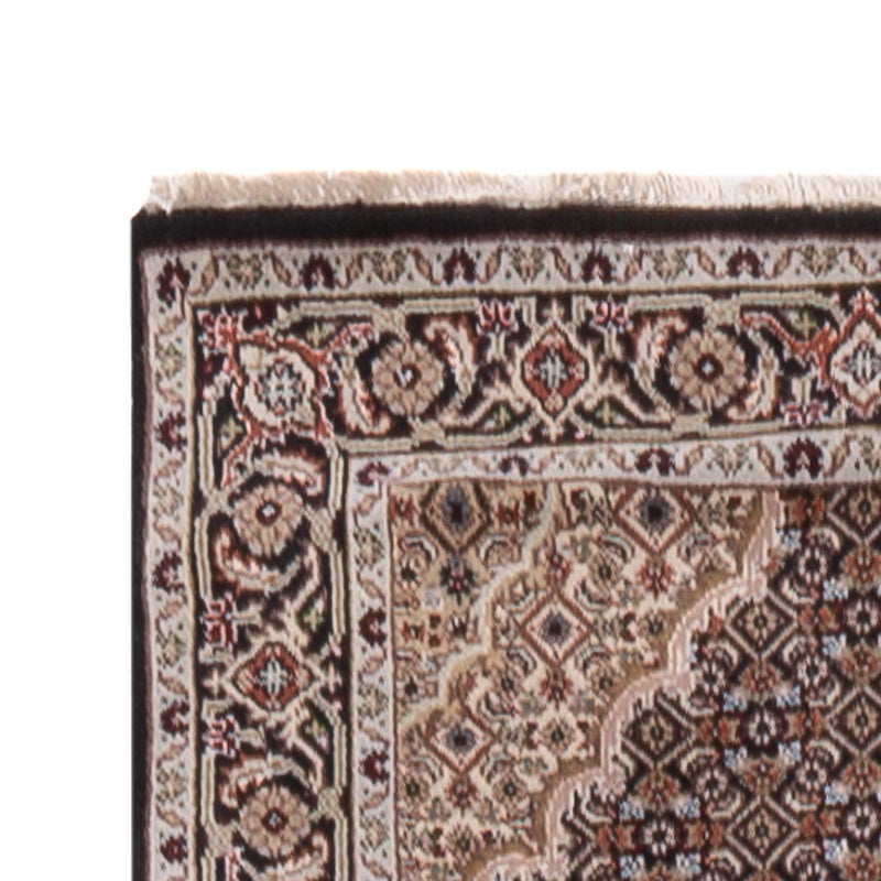 Løber Orientalsk tæppe - Tabriz - 406 x 82 cm - antracit