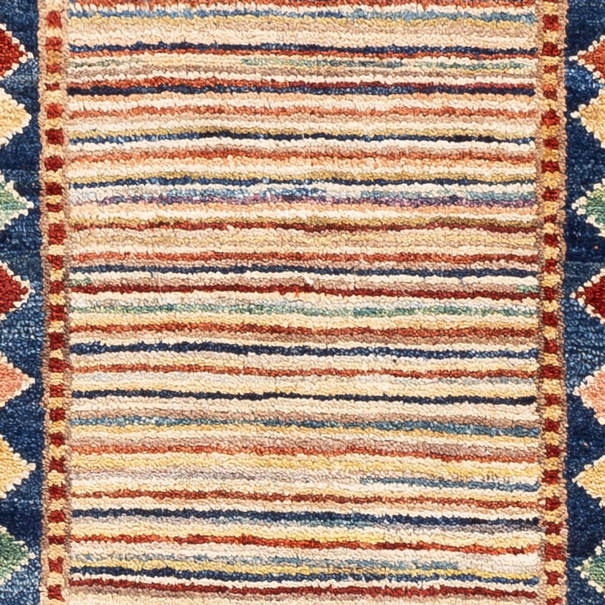 Løber Gabbeh-tæppe - Persisk - 146 x 50 cm - flerfarvet