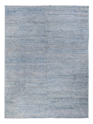 Ziegler Tæppe - Moderne - 360 x 274 cm - benzinblå