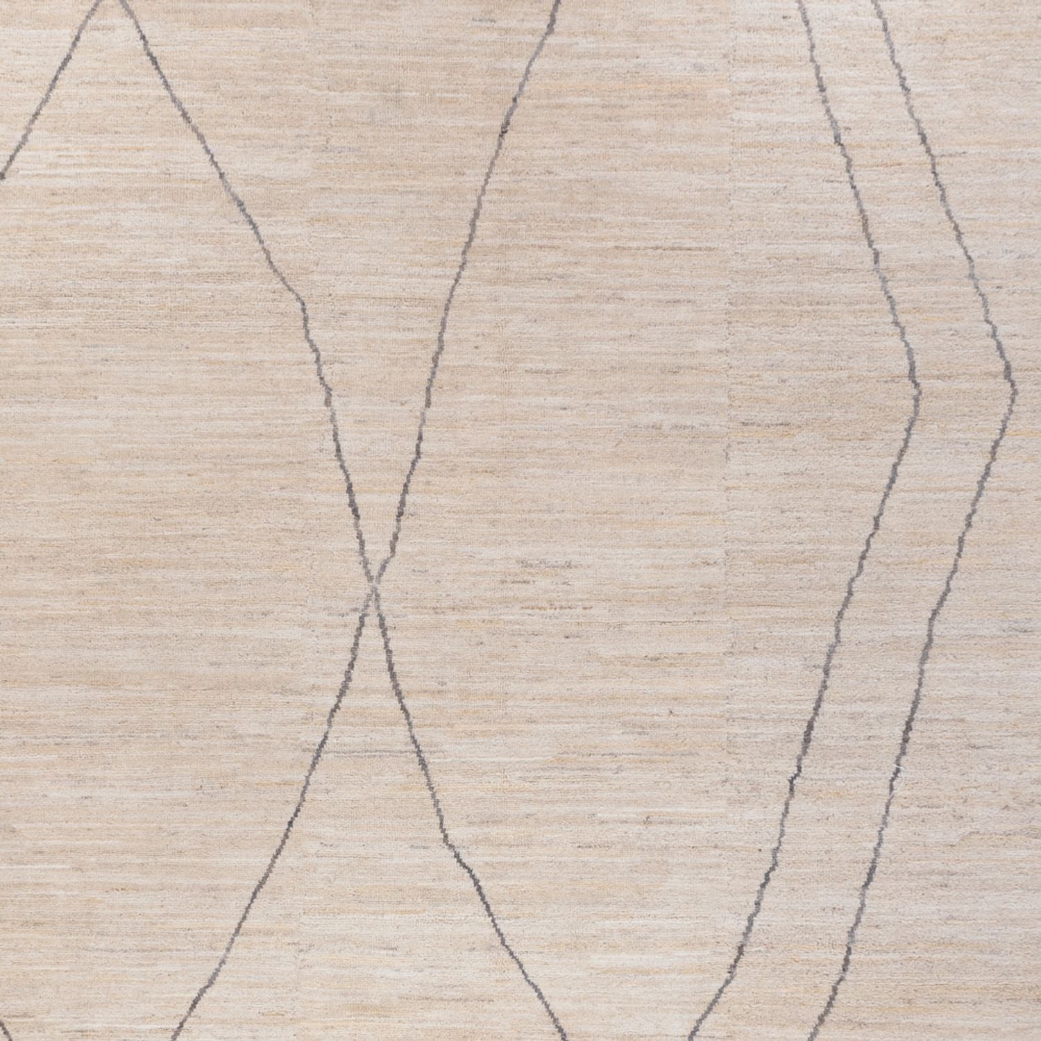 Designer tæppe - 410 x 310 cm - lyseblå
