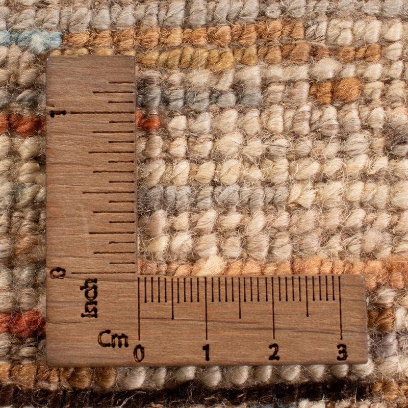 Designer tæppe - 284 x 218 cm - mørk beige