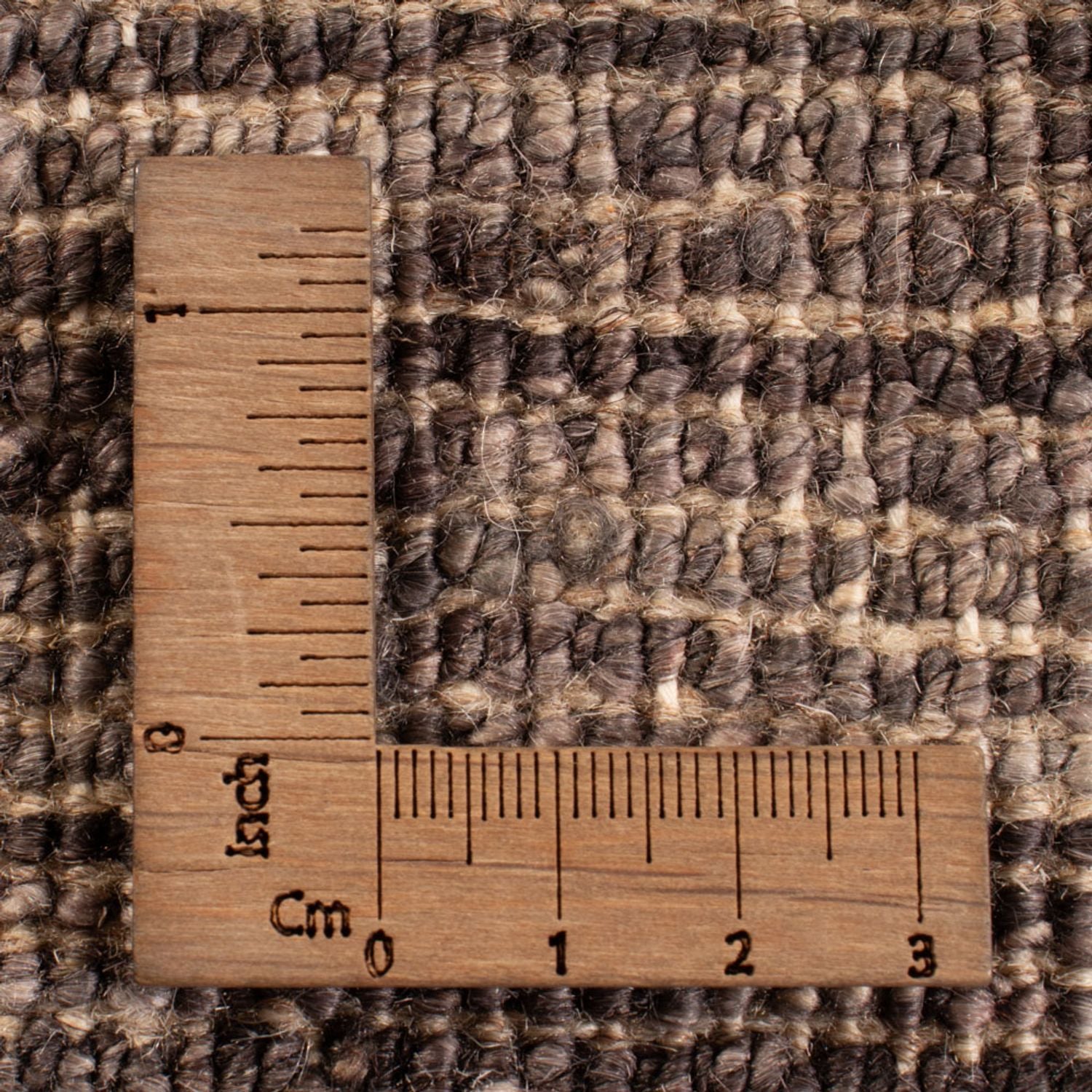 Berber tæppe - 194 x 158 cm - grå