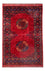 Afghansk tæppe - 183 x 122 cm - rød