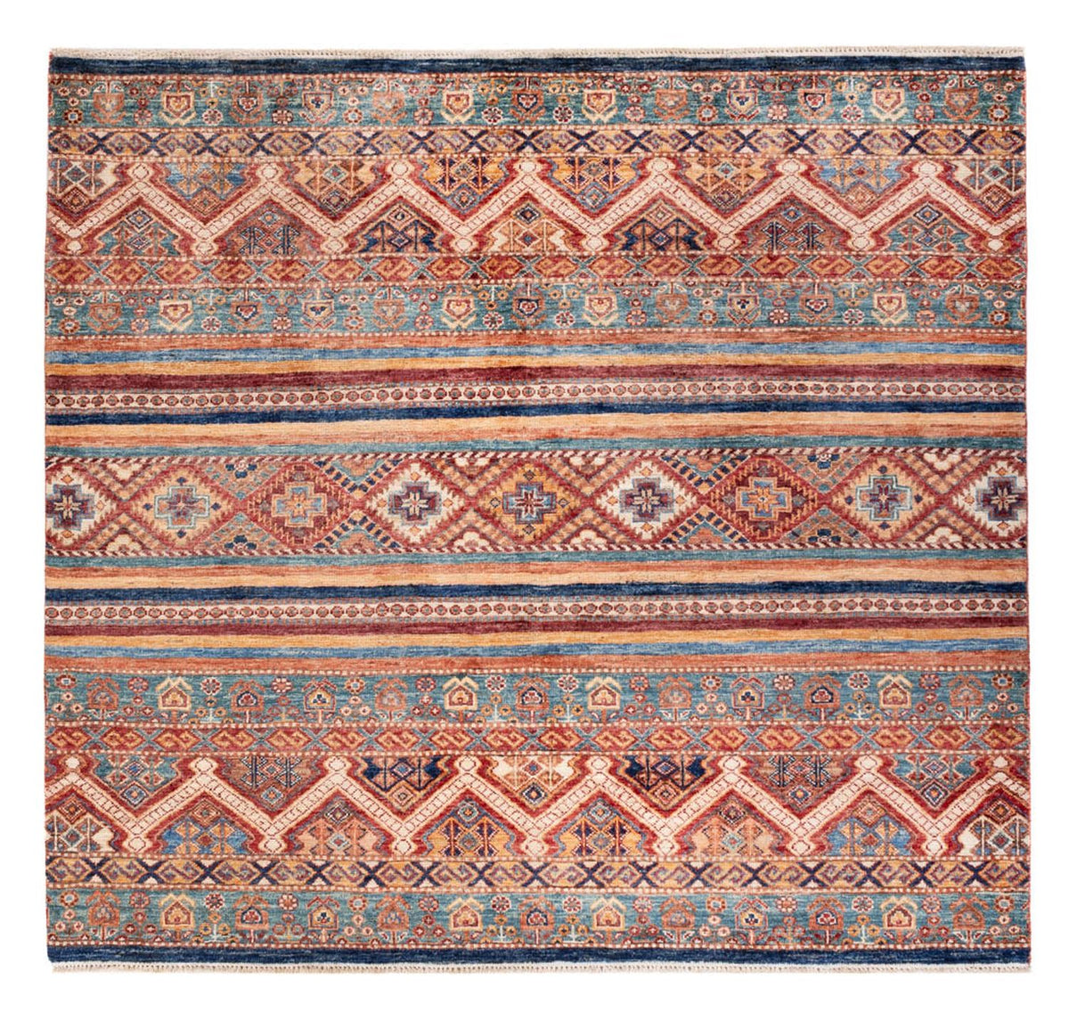 Ziegler Carpet - Shal firkantet  - 154 x 145 cm - flerfarvet
