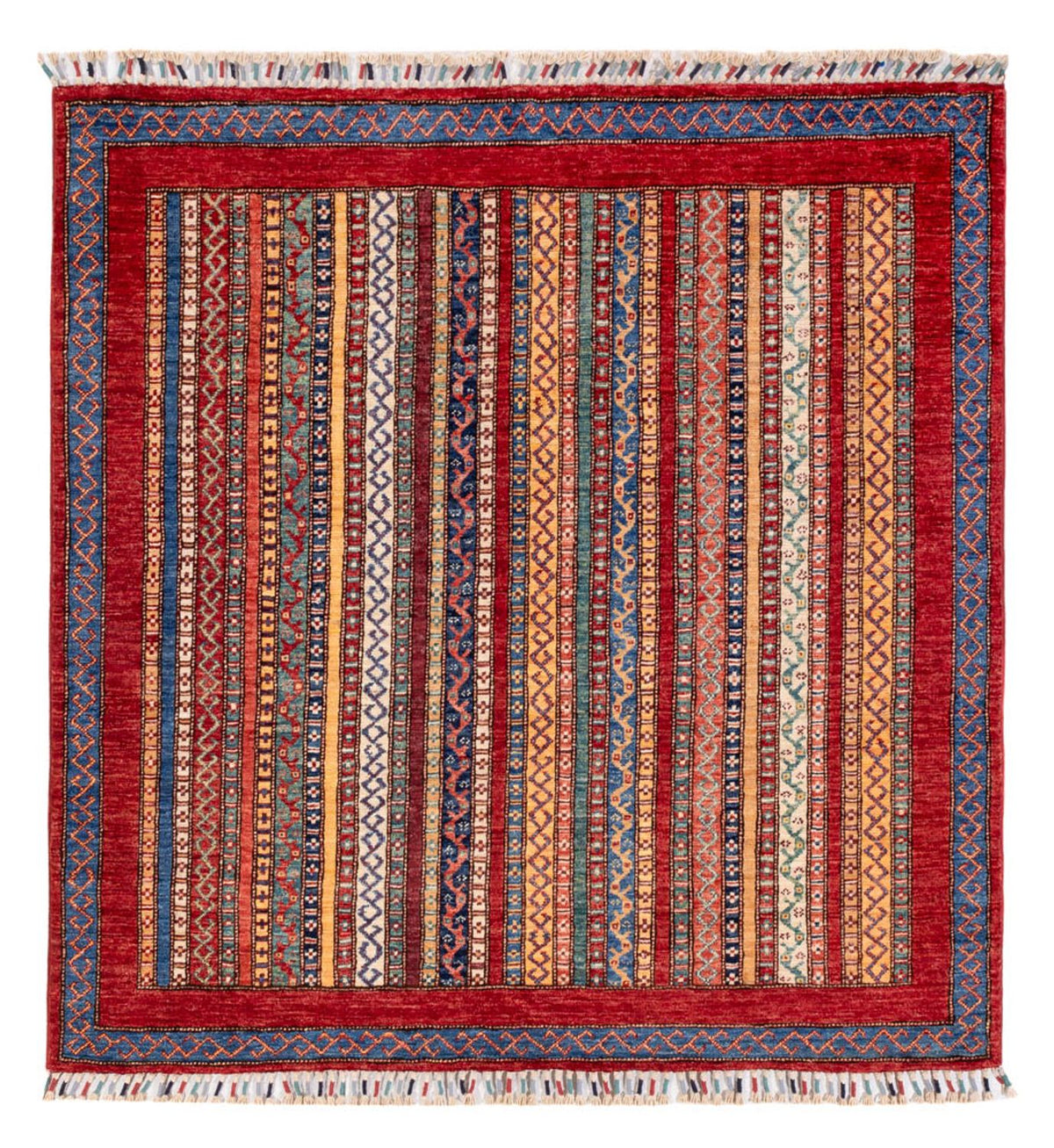 Ziegler Carpet - Shal firkantet  - 148 x 148 cm - flerfarvet