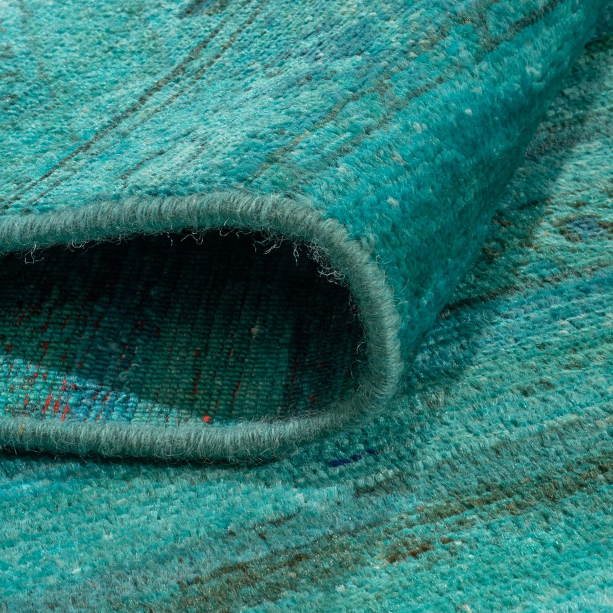 Ziegler Carpet - Vintage / farvet - 201 x 148 cm - blå