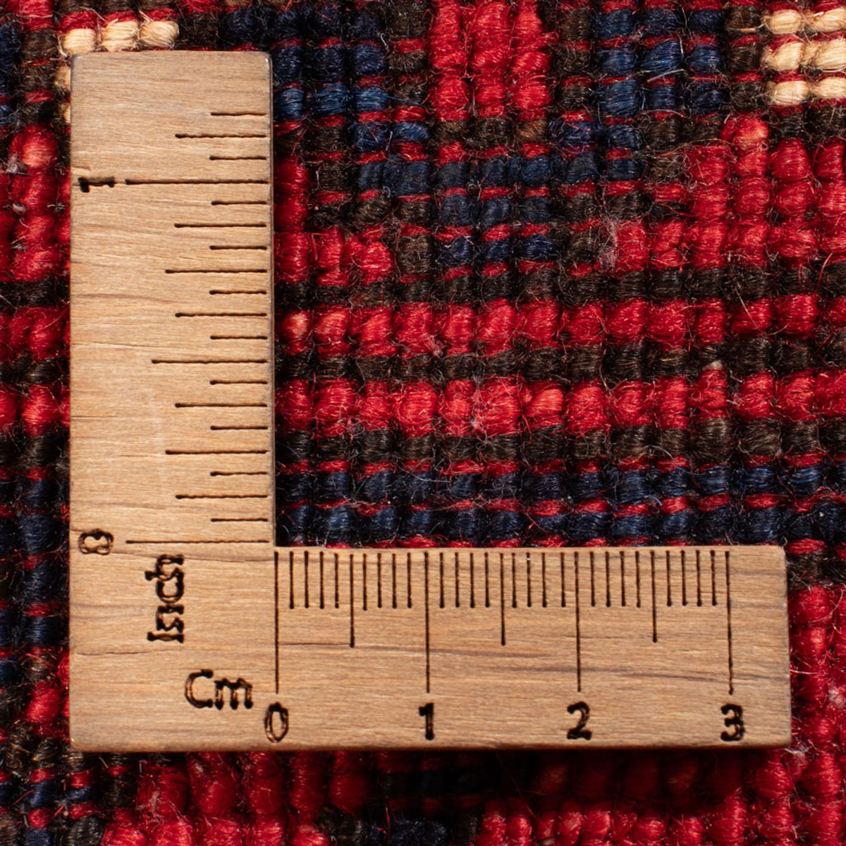 Afghansk tæppe - Kunduz - 148 x 100 cm - rød