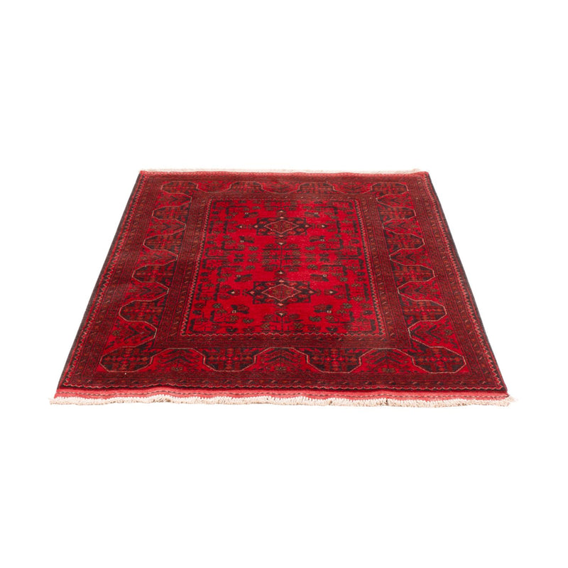 Afghansk tæppe - Kunduz - 150 x 98 cm - rød