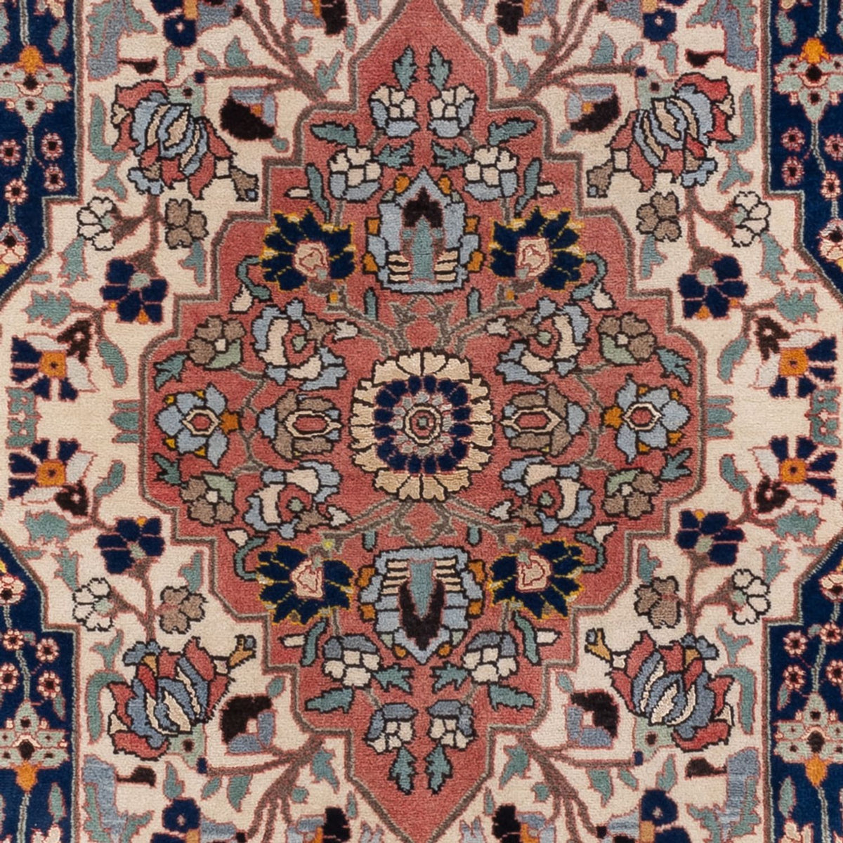 Persisk tæppe - Nomadisk - 158 x 106 cm - mørkeblå