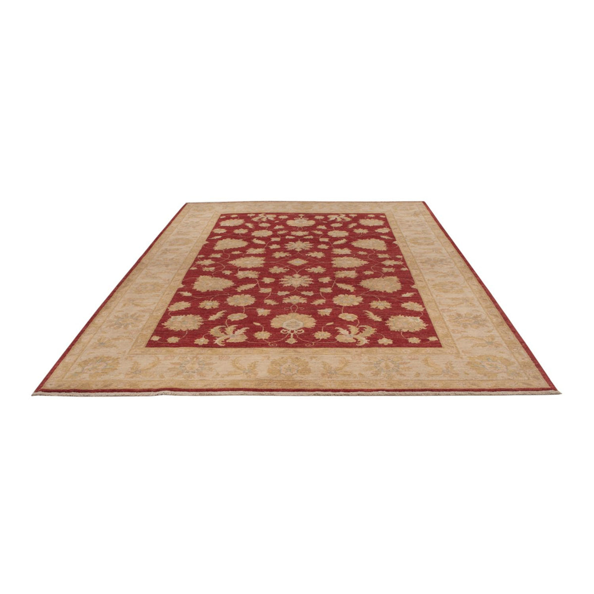 Ziegler Carpet - 299 x 206 cm - mørkerød