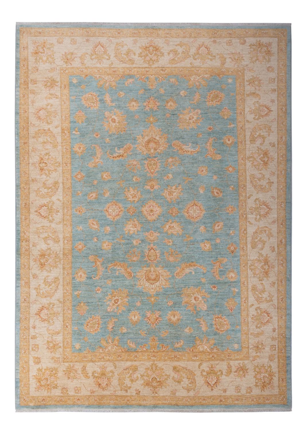 Ziegler Carpet - 290 x 205 cm - lyseblå