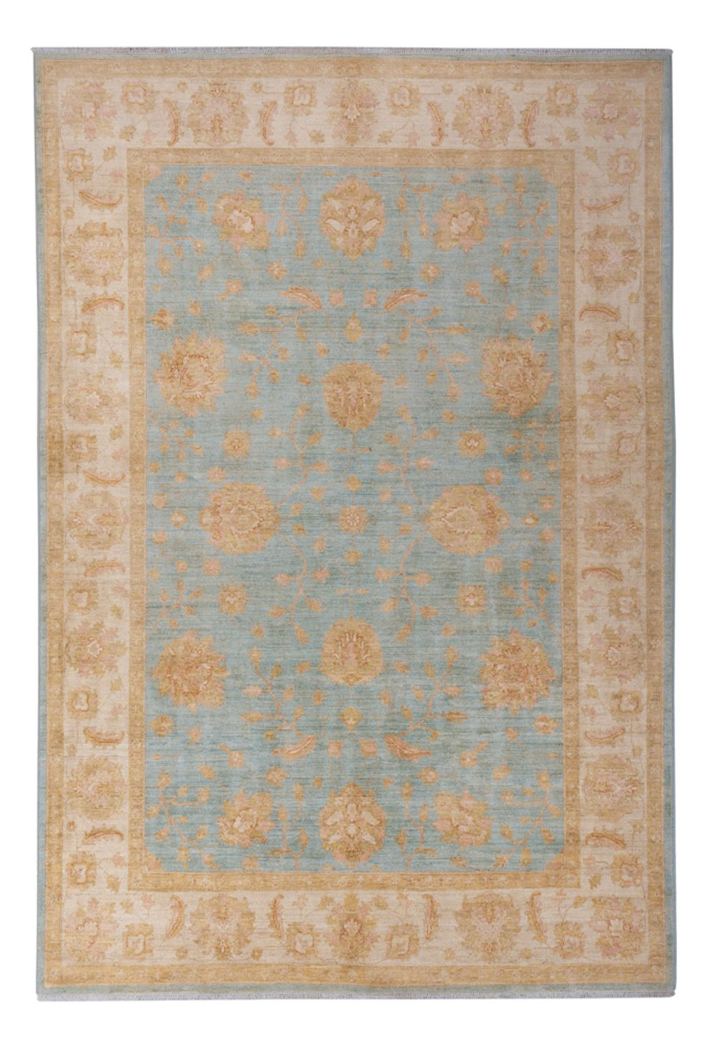 Ziegler Carpet - 297 x 200 cm - lyseblå