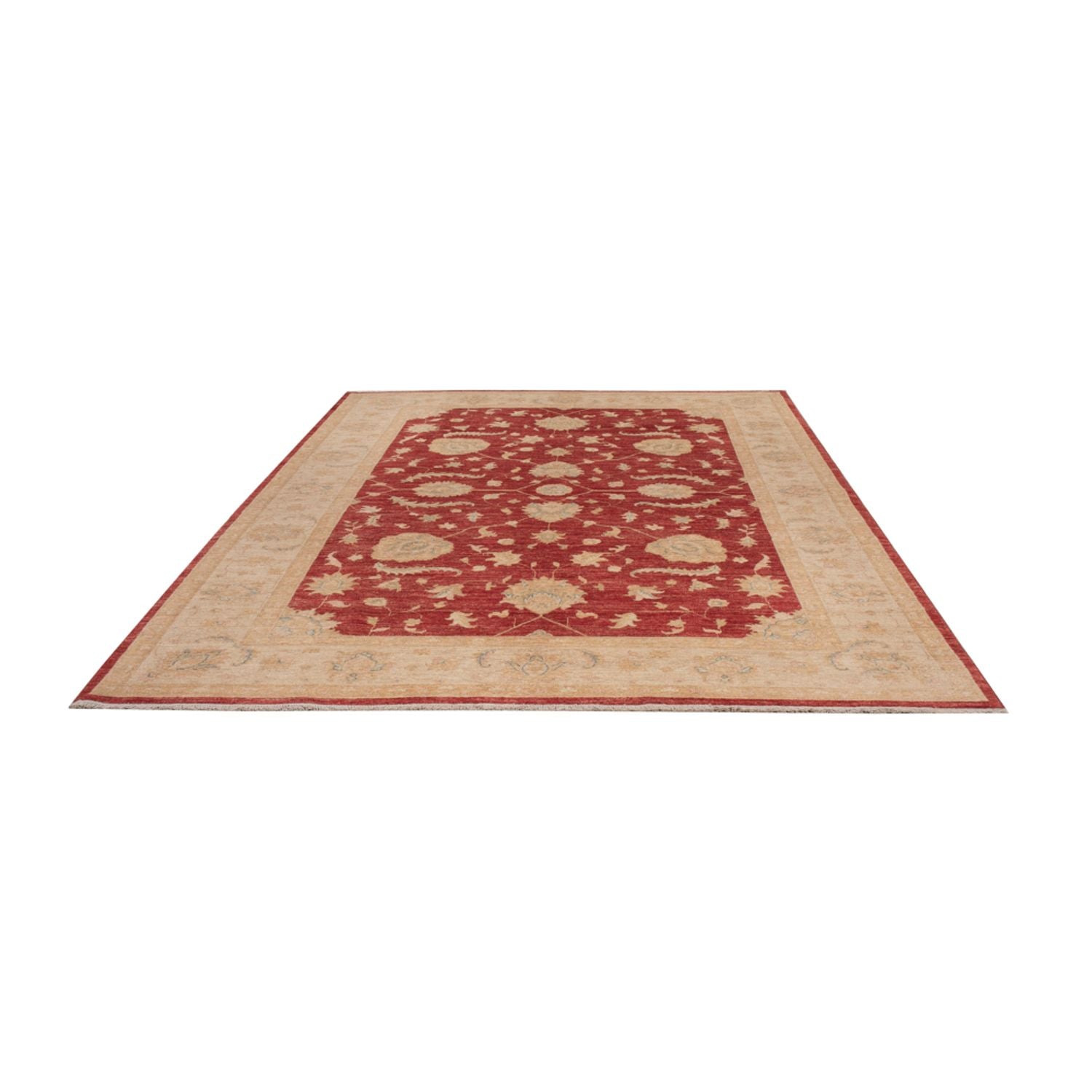 Ziegler Carpet - 290 x 204 cm - mørkerød