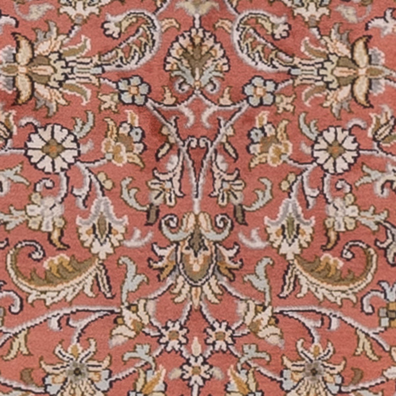 Løber Silketæppe - Kashmir Silk - 188 x 78 cm - lysrød