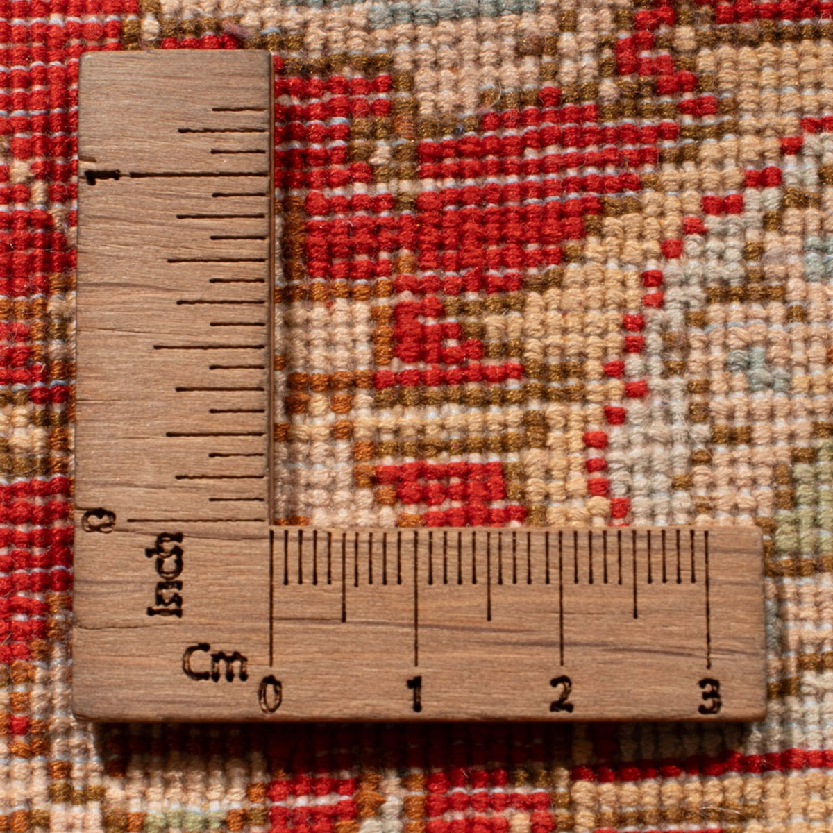 Løber Silketæppe - Kashmir Silk - 251 x 79 cm - rød