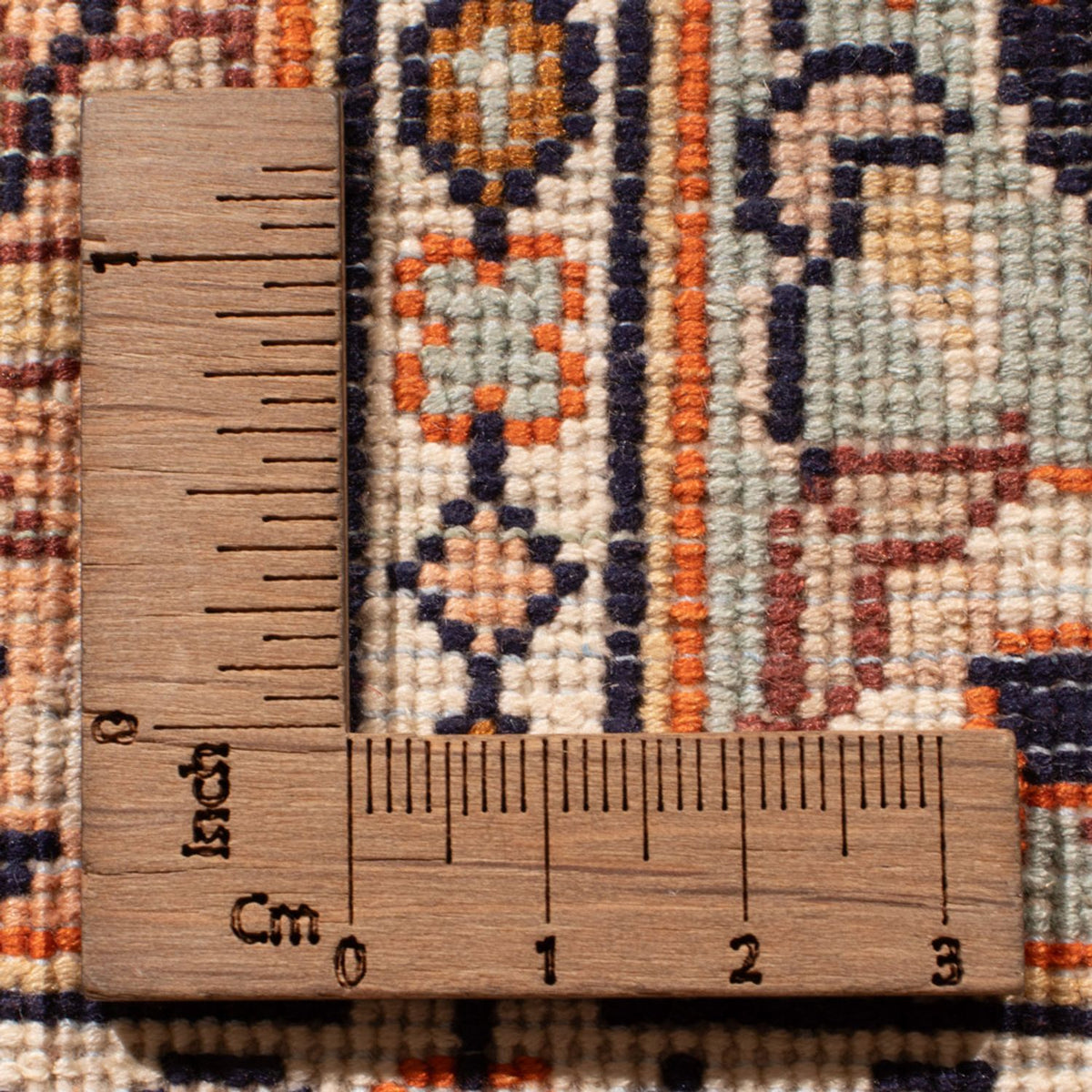 Løber Silketæppe - Kashmir Silk - 305 x 81 cm - mørk beige