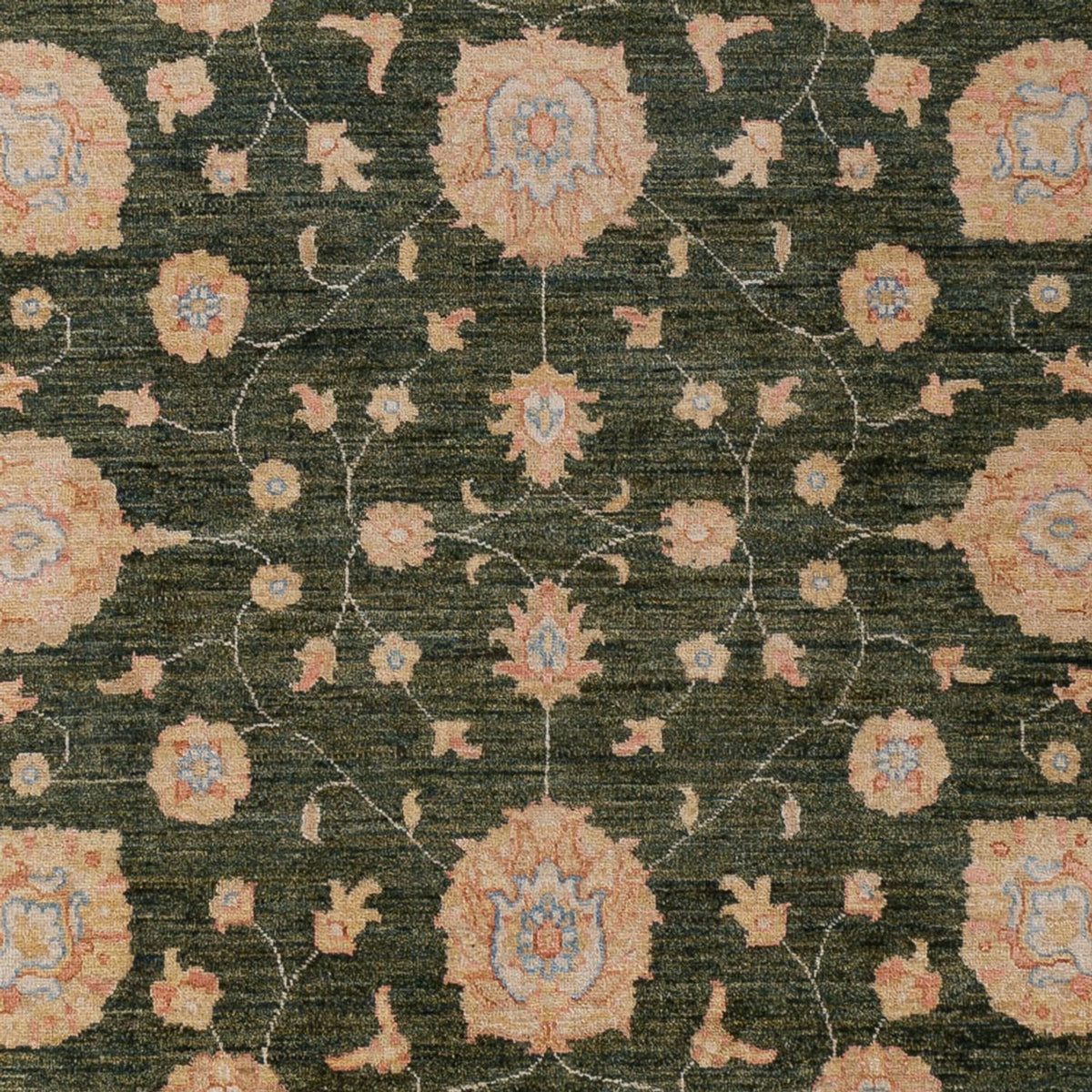 Ziegler Carpet - 298 x 205 cm - mørkegrøn