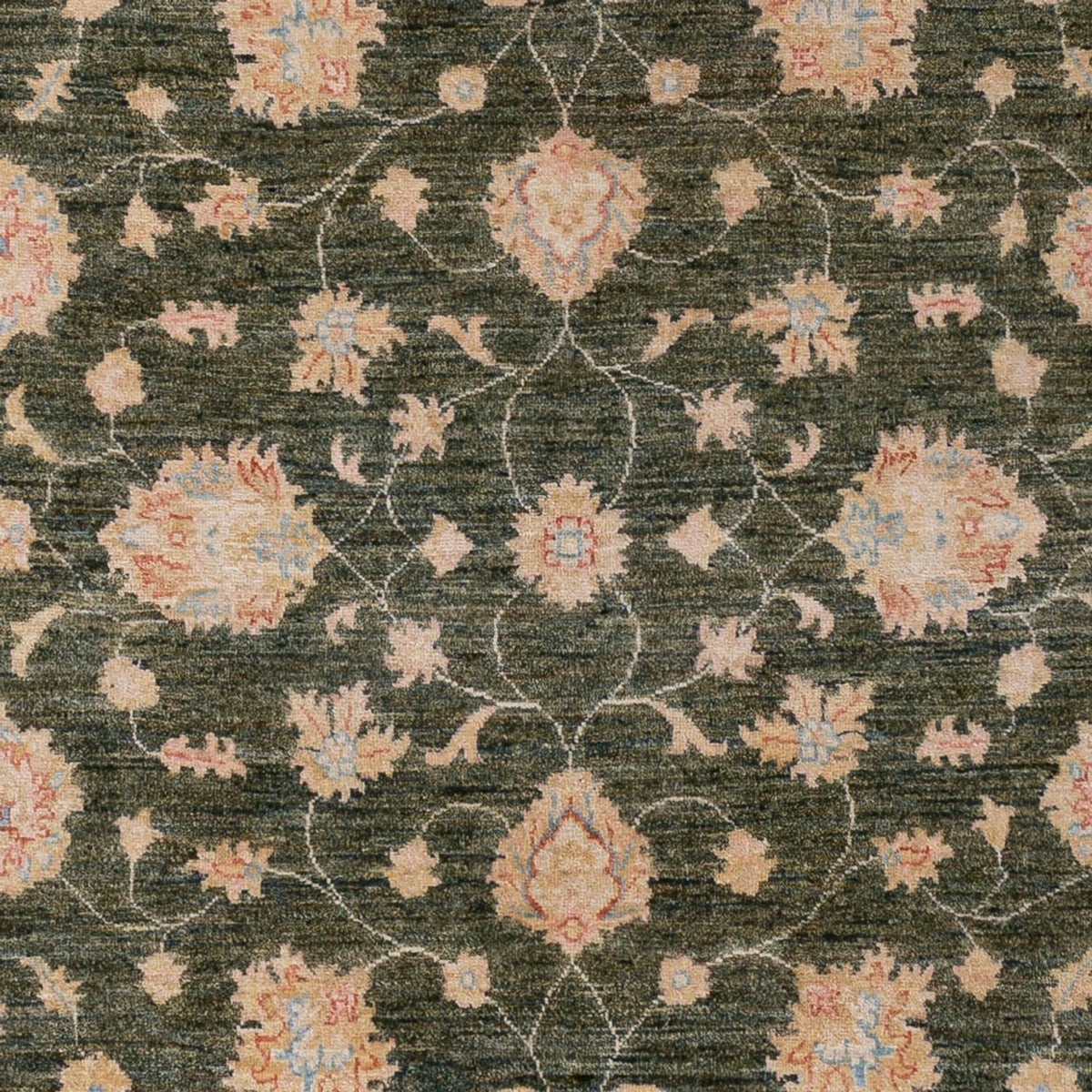 Ziegler Carpet - 294 x 201 cm - mørkegrøn