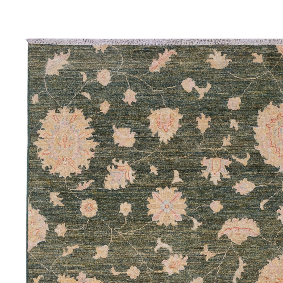 Ziegler Tæppe - Moderne - 294 x 205 cm - mørkegrøn