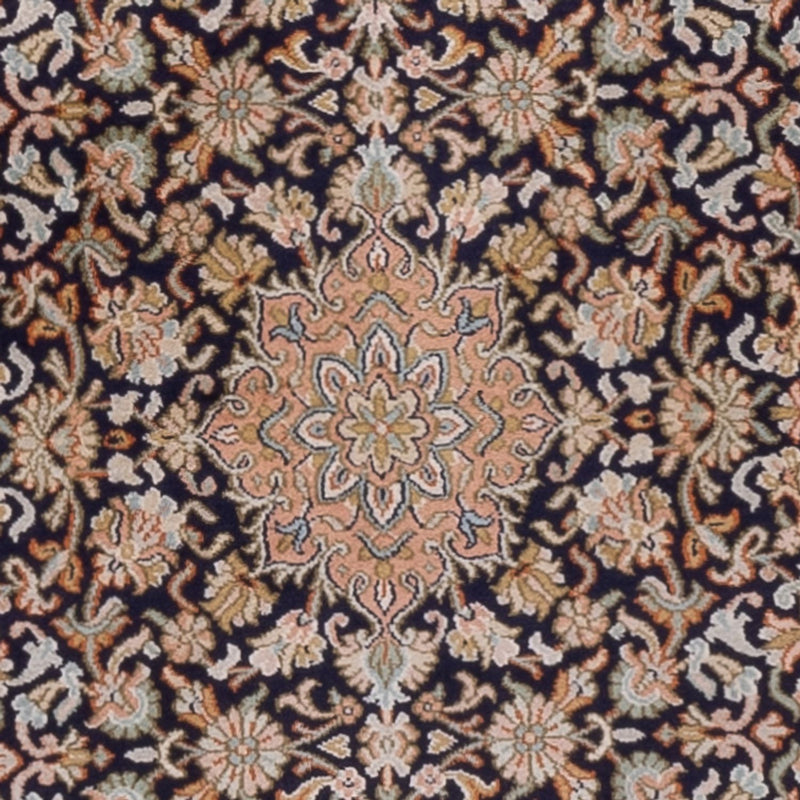 Løber Silketæppe - Kashmir Silk - 264 x 76 cm - mørk beige