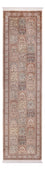 Løber Silketæppe - Kashmir Silk - 298 x 77 cm - mørk beige