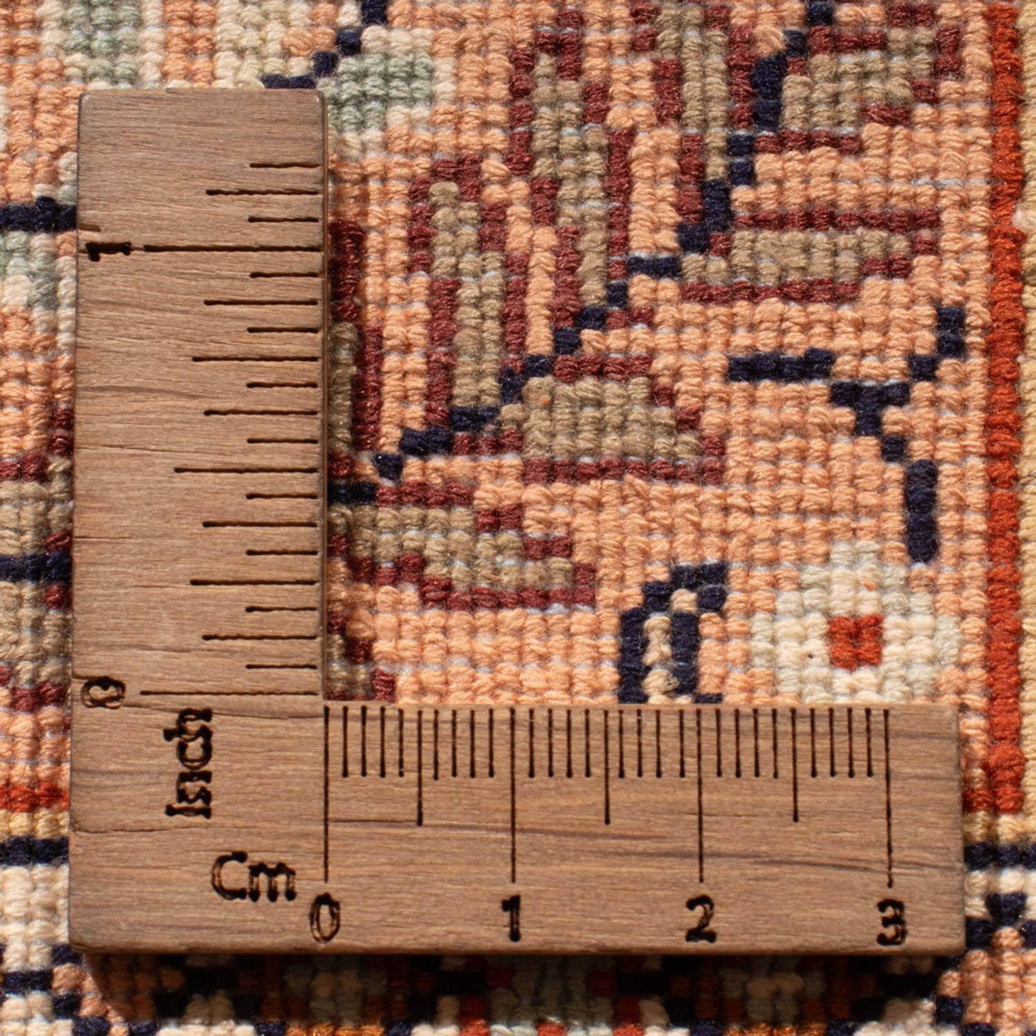 Løber Silketæppe - Kashmir Silk - 298 x 77 cm - mørk beige