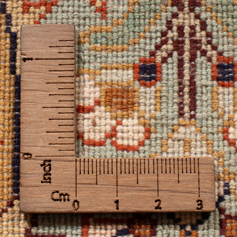 Løber Silketæppe - Kashmir Silk - 296 x 78 cm - mørk beige