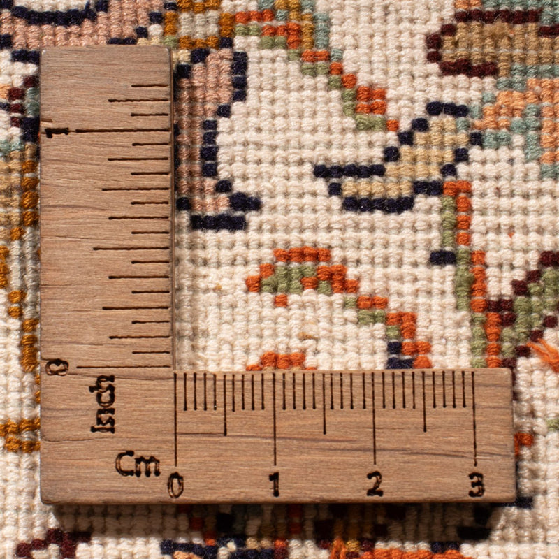 Løber Silketæppe - Kashmir Silk - 290 x 81 cm - lys beige