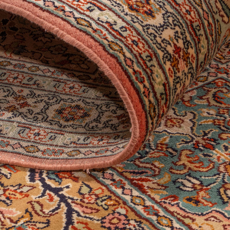 Løber Silketæppe - Kashmir Silk - 280 x 80 cm - mørk beige