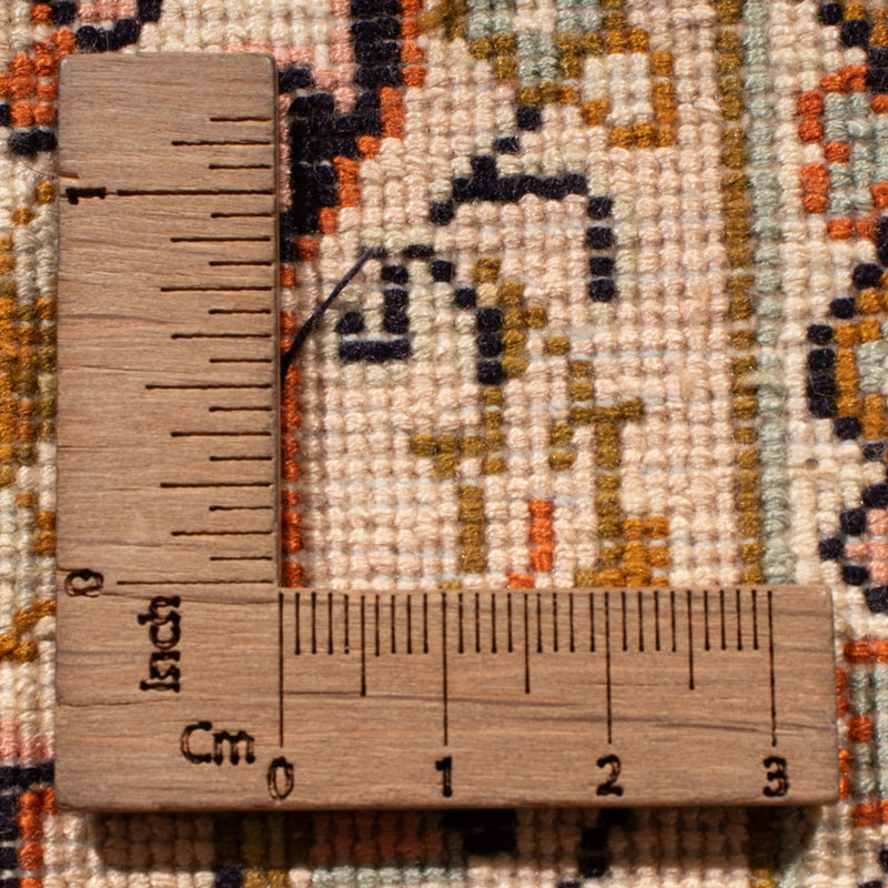 Løber Silketæppe - Kashmir Silk - 310 x 81 cm - mørk beige